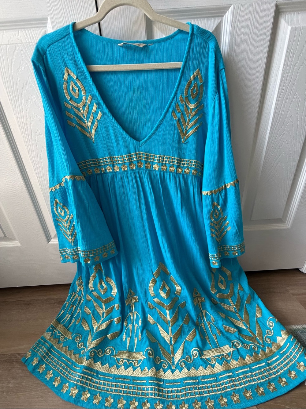 Soft Surroundings Turquoise Dress - Picture 2 of 7